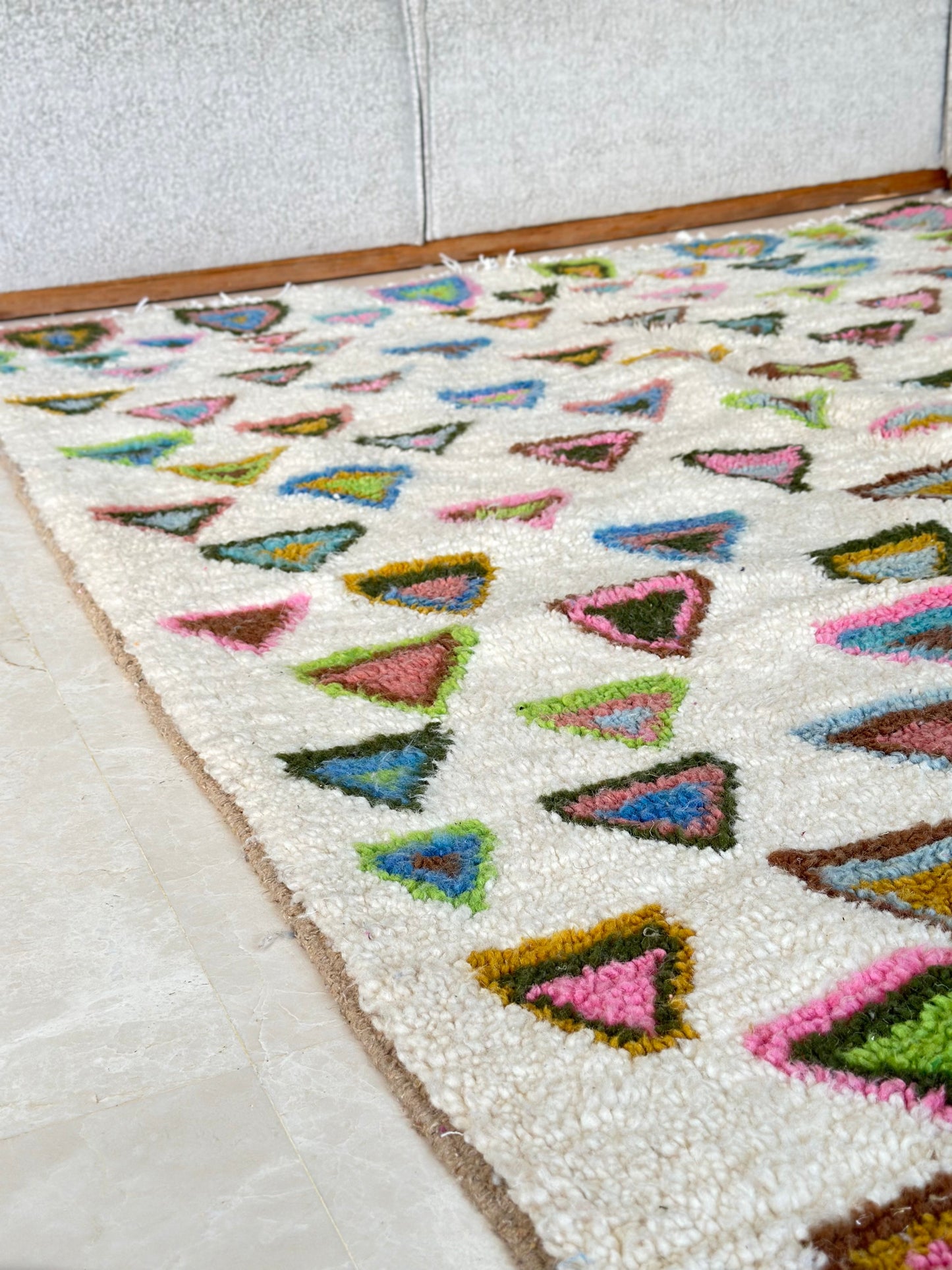 Colorful Azilal carpet 2.81m/1.52m